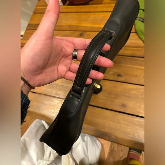 Black vintage coach briefcase *no strap* - Picture 10 of 16